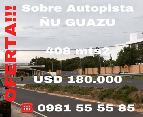 Propiedad Sobre Autopista Ñu Guazu, UbicaciÓn Privilegiada!!