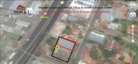 Terreno 1.080 M2 / Con 500 M2 De Tinglado Y Oficinas Para Demoler O Reciclar