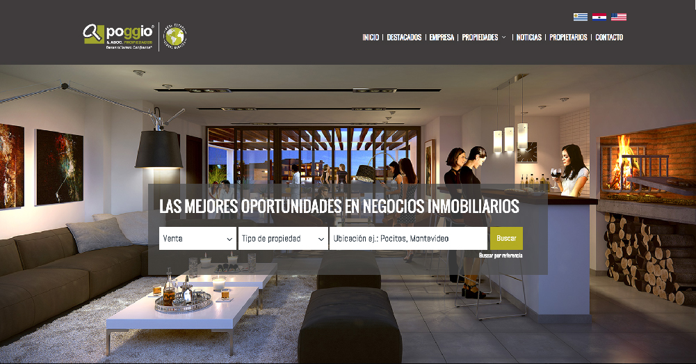 Sitios web para inmobiliarias