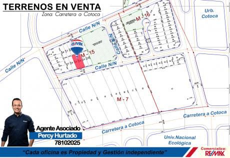 Terrenos En Venta: Carretera A Cotoca