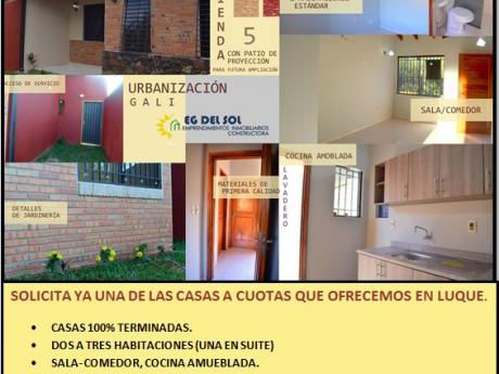 Ubanizacion Gali Casas A Cuotas.
