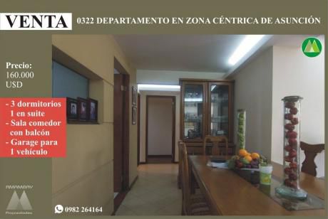 0322 Departamento En Zona CÉntrica De AsunciÓn