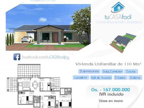 Vivienda Unifamiliar De 110m2