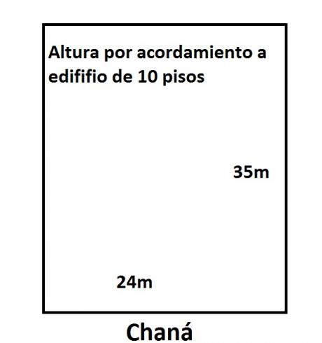 Altura. 24 Metros De Frente, Linda Zona, Posible Canje.