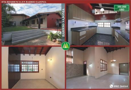 0736 Residencia En Barrio Sajonia