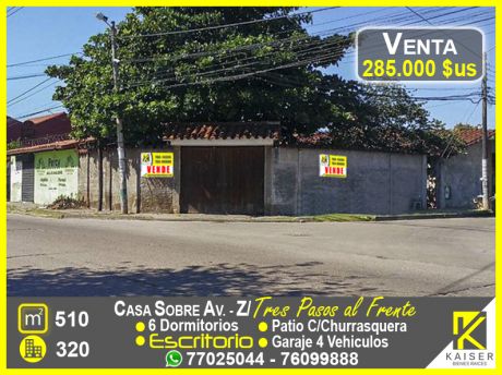 Centrica Casa Sobre Avenida