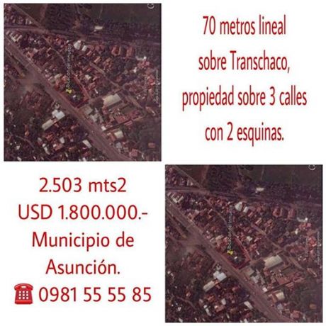 Vendo Propiedad En Excelente UbicaciÓn Sobre La Transchaco