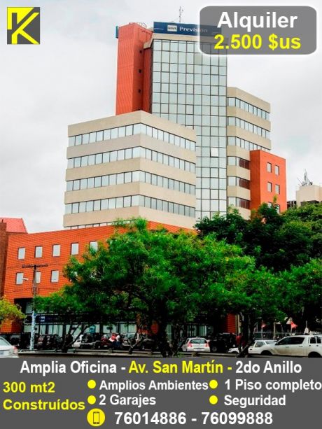 Piso De Oficinas En Equipetrol