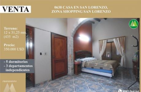 0638 Casa En San Lorenzo, Zona Shopping San Lorenzo