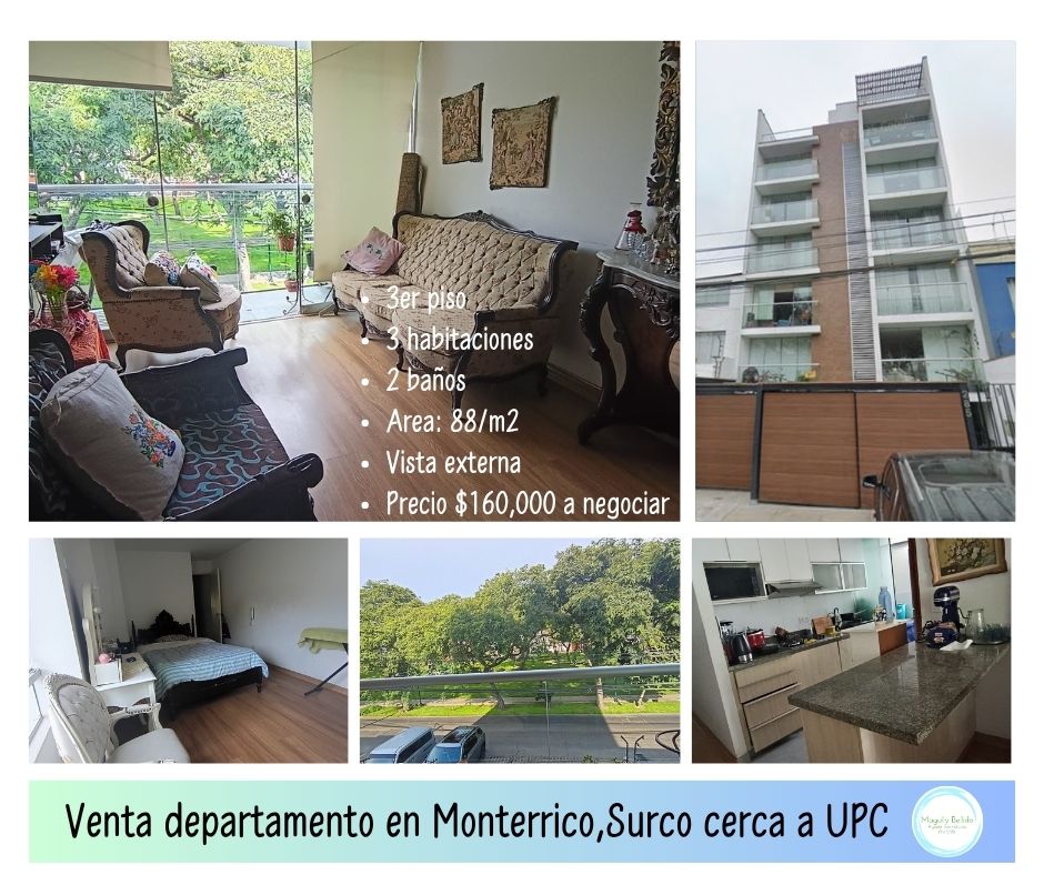 Departamento en venta en Santiago de Surco