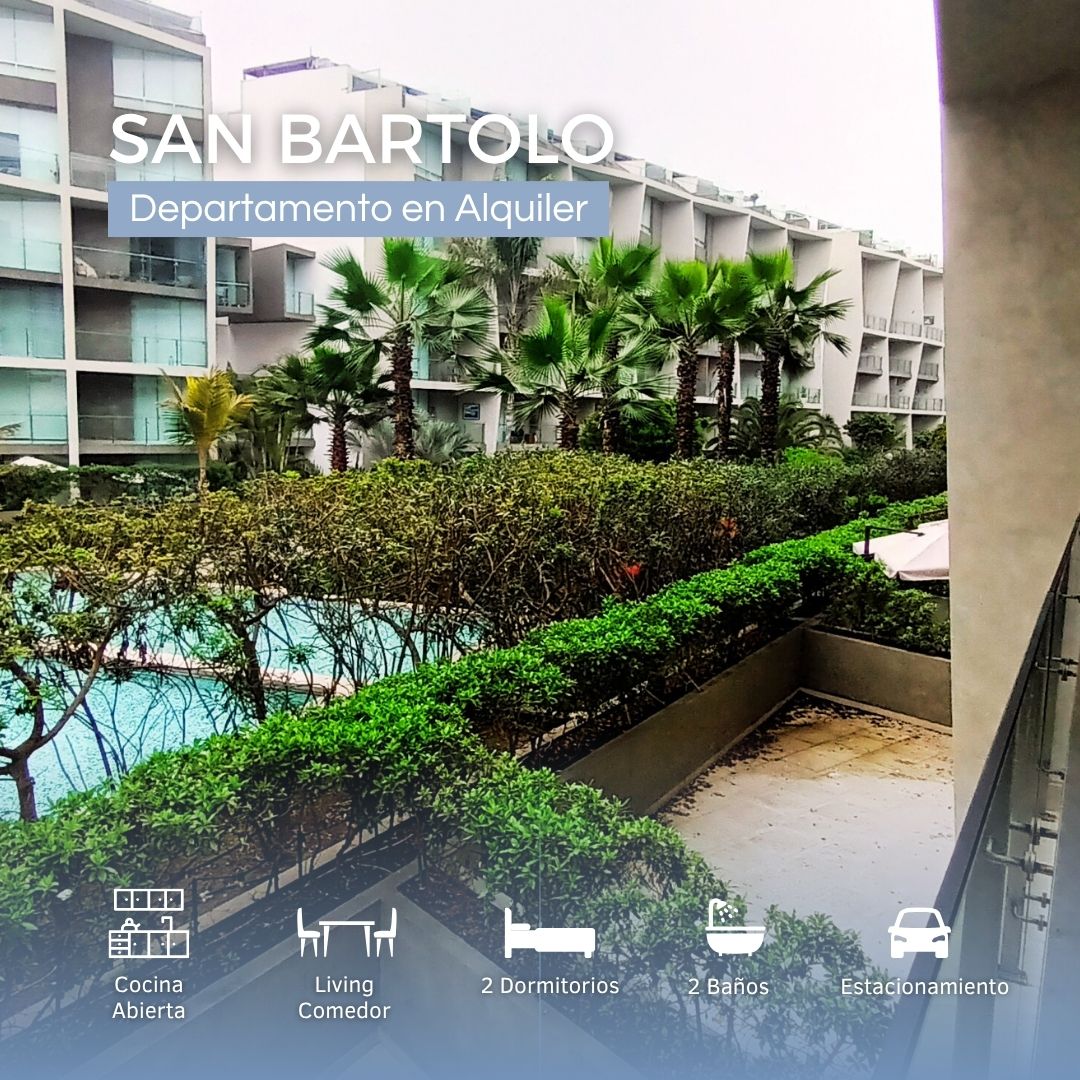 Departamento en alquiler en San Bartolo