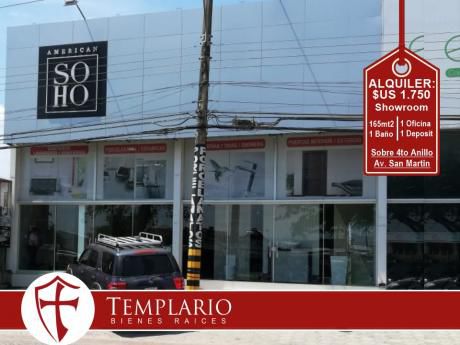 Hermosos Showroom Sobre 4to Anillo Entre Av. San Martin Y Canal Isuto