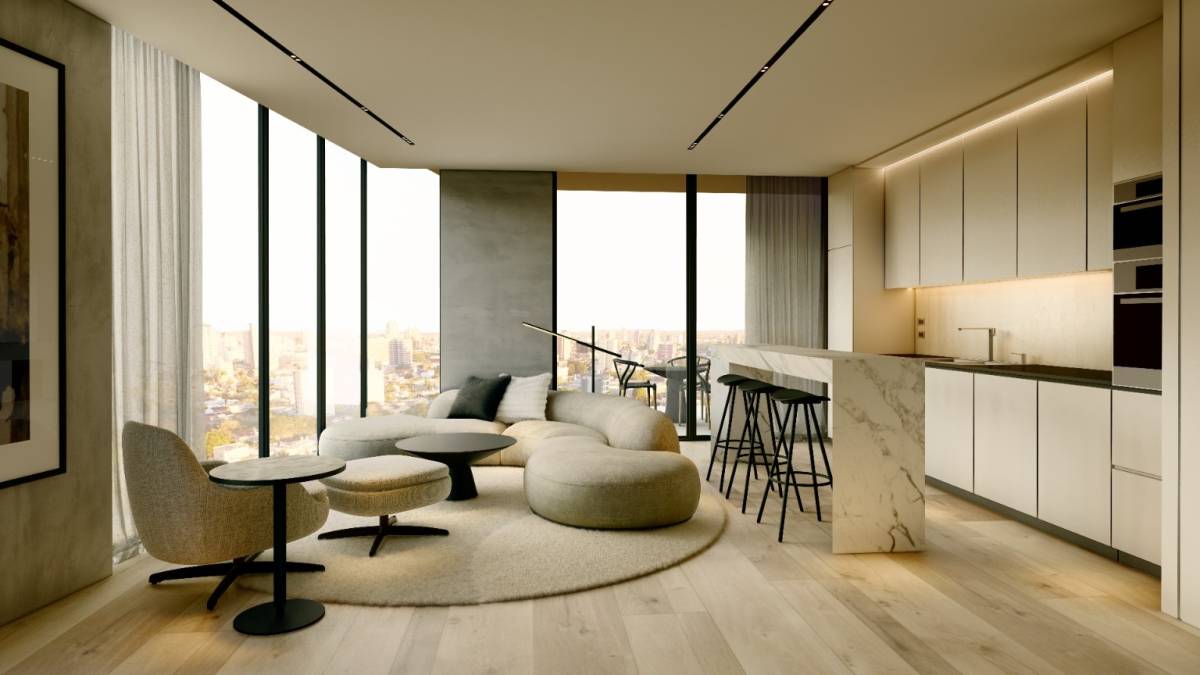 Depto. de 2 Dorm. en EJE RESIDENCES | Las Lomas — foto 2