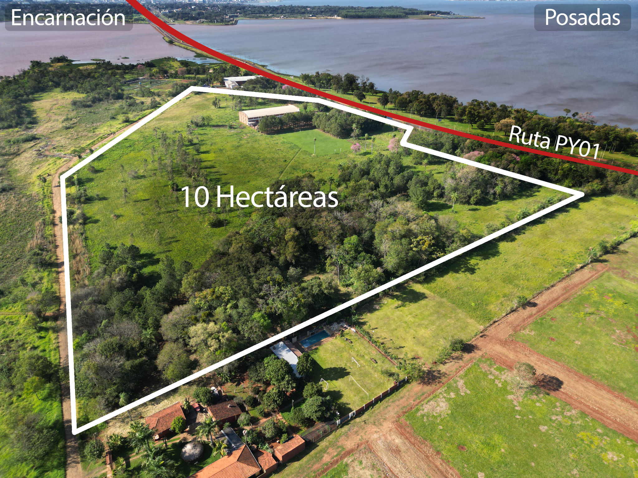 Terreno en venta en Encarnación — foto 3