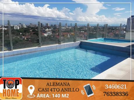 Condominio En Av. Alemana Casi 4to Anillo