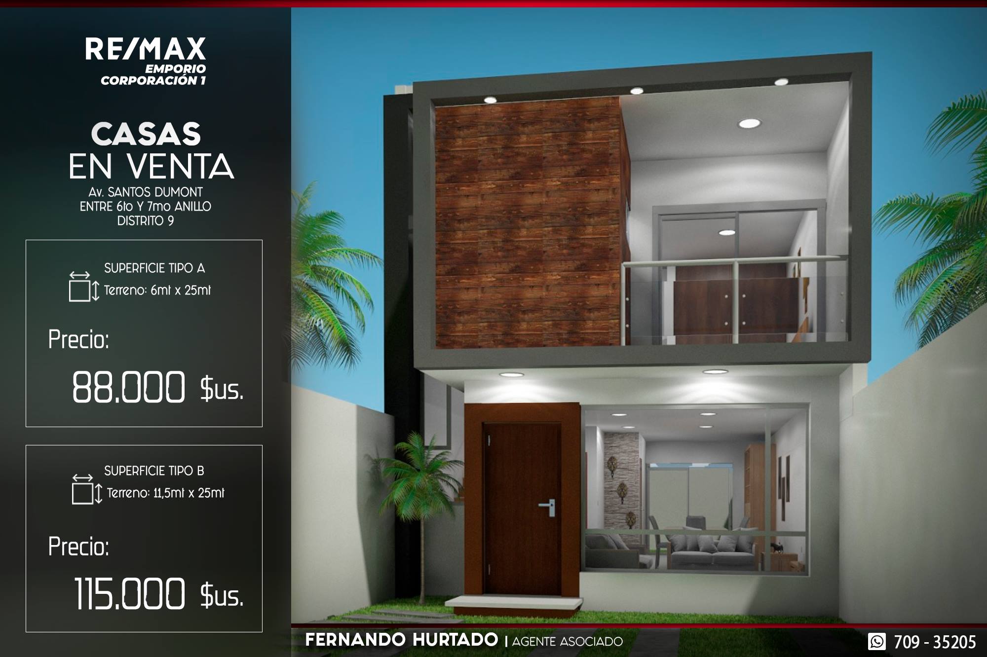 Casa En Venta Av Santos Dumont Entre 6to Y 7mo Anillo Zona Sur