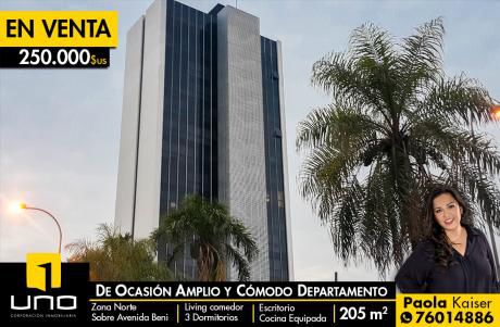 Lujoso Departamento Inteligente En La Zona Norte