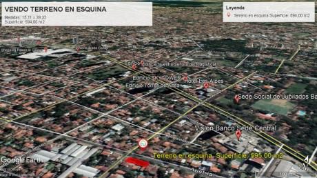 Vendo Terreno En Esquina En Ycua Sati
