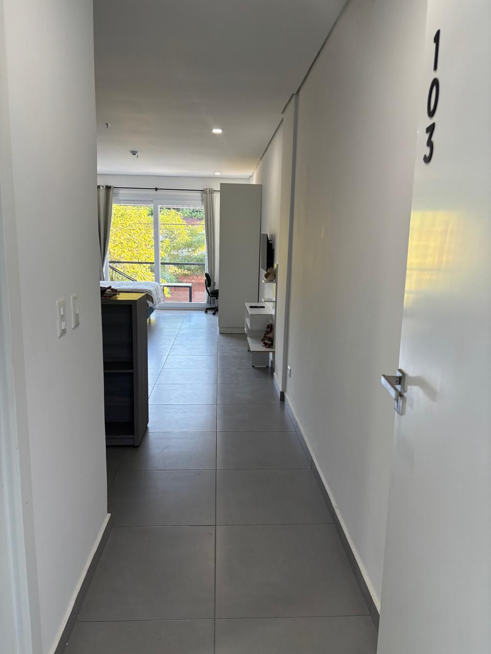 Alquilo monoambiente amoblado – 41 m² | Edificio Espacio Vera — foto 3