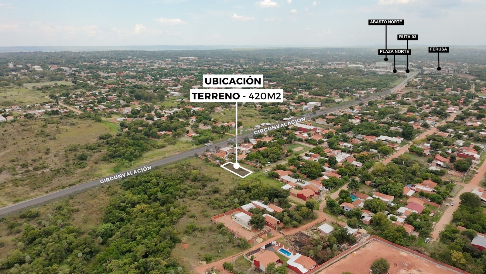 VENTA de TERRENO,SANTA LUCIA LIMPIO PARAGUAY — foto 3