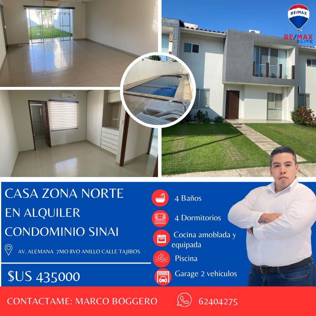 Casa en alquiler en Norte