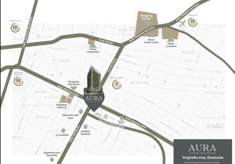 AURA JAPANDI RESIDENCES ZONA SHOPPING MARISCAL — foto 2