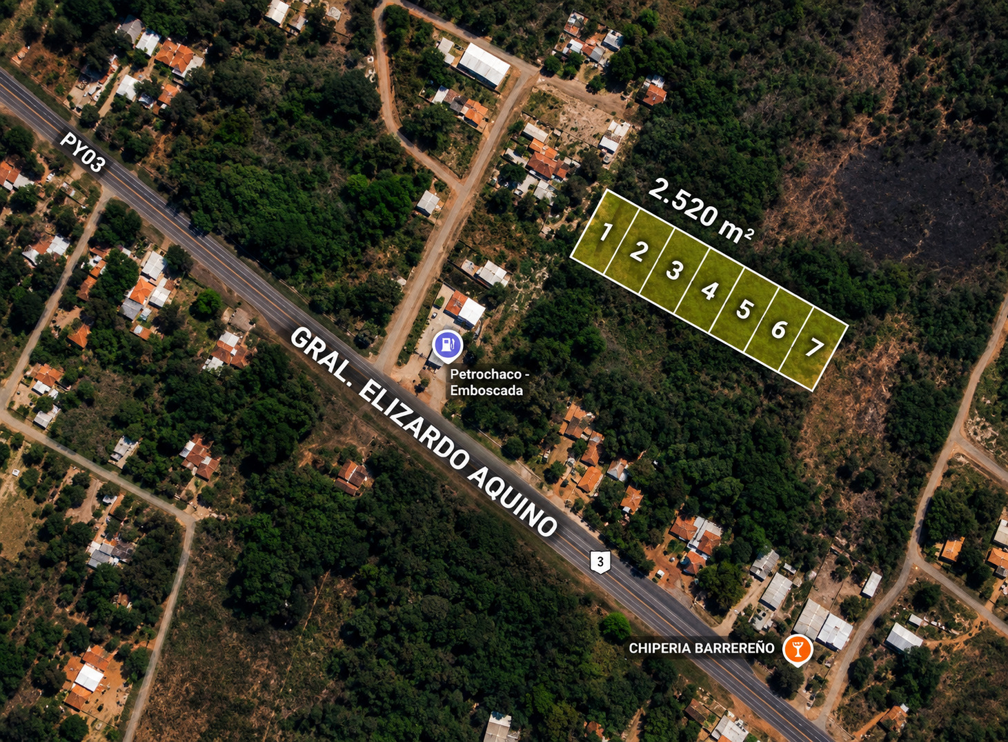 TERRENO DE 2.520 M2 EN OFERTA! — foto 3