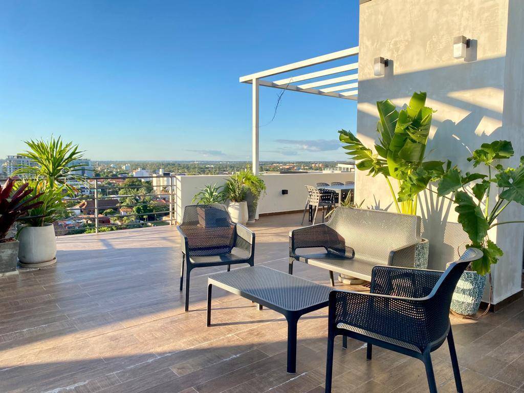 ALQUILO HERMOSO DPTO TIPO DUPLEX EN EDIFICIO MATRISA SANTA TERESA — foto 2