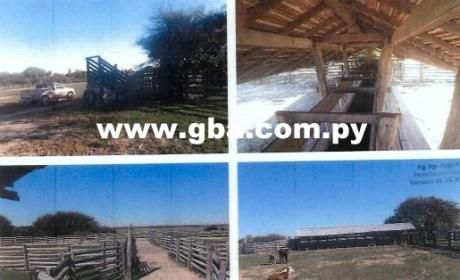 Estancia Formada En El Departamento De Presidente Hayes - Chaco Paraguayo.