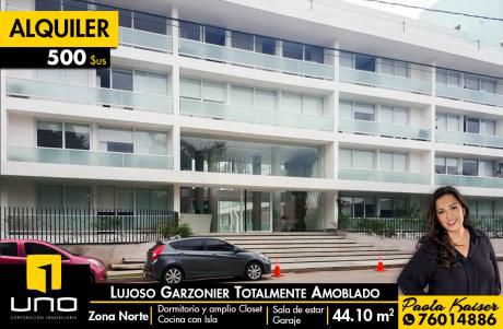 Lujoso Departamento Amoblado En Alquiler