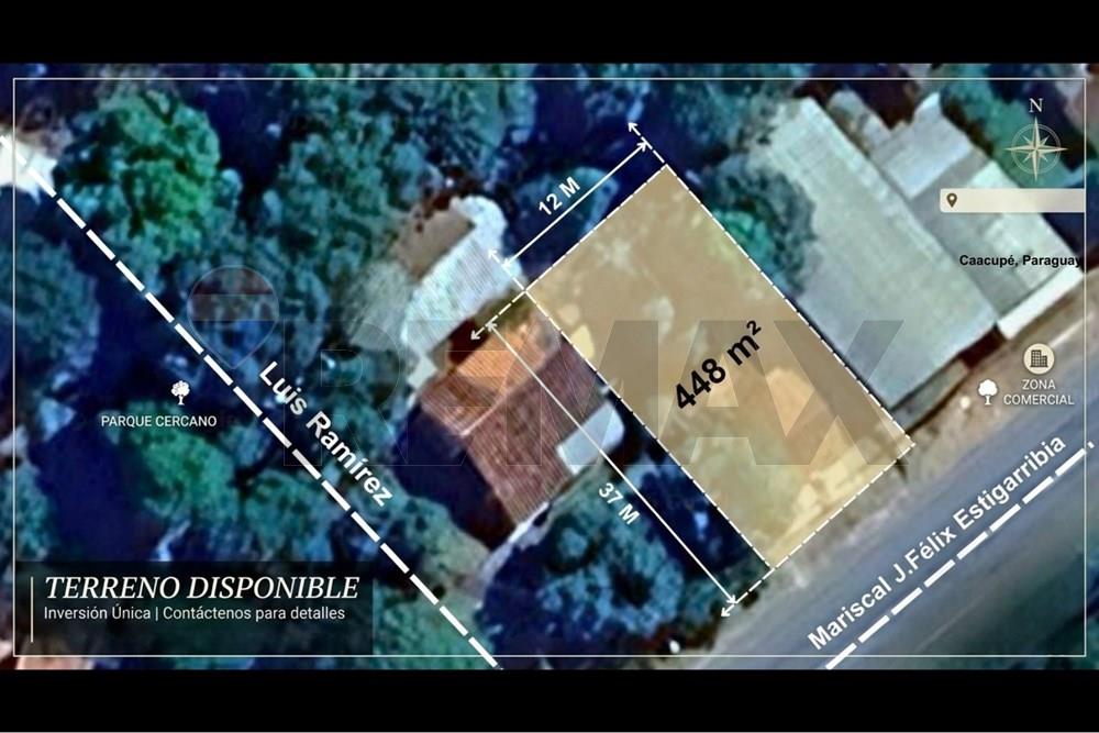TERRENO SOBRE AV. PRINCIPAL EN CAACUPÉ – 448 m² — foto 3