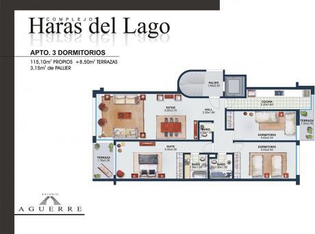 3 Dormitorios En Haras Del Lago