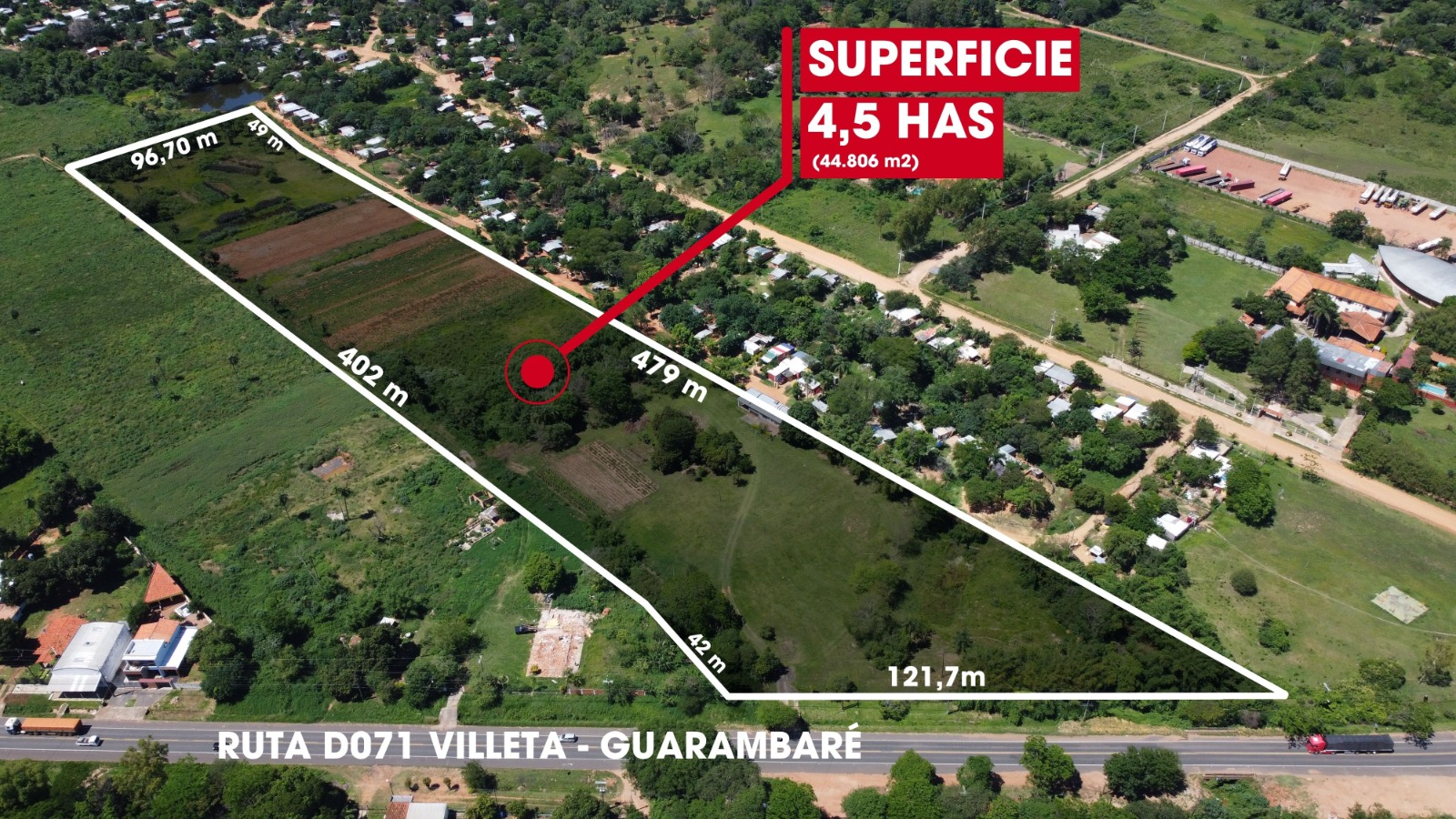 Terreno en venta en Villeta — foto 2