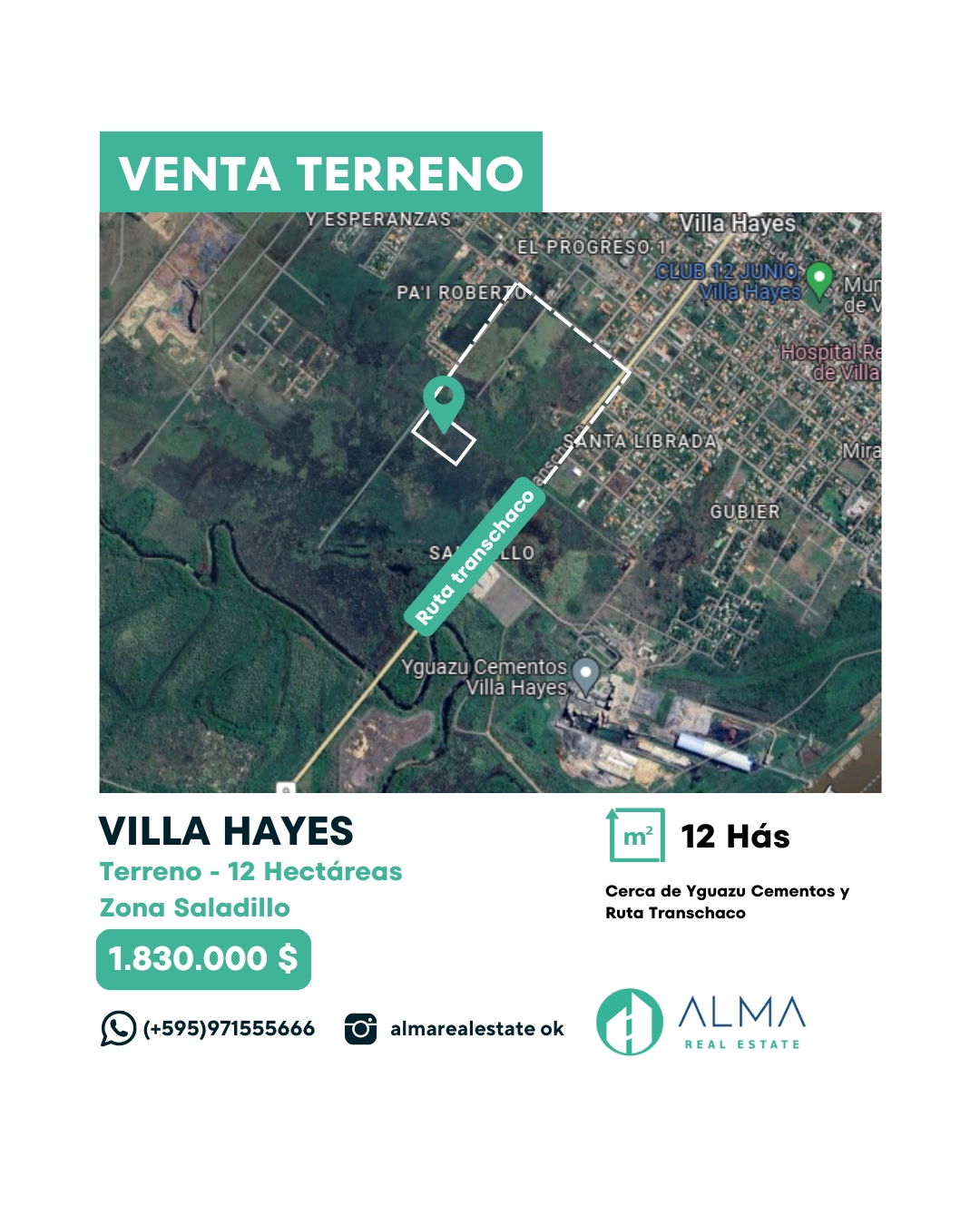 TERRENO EN VILLA HAYES