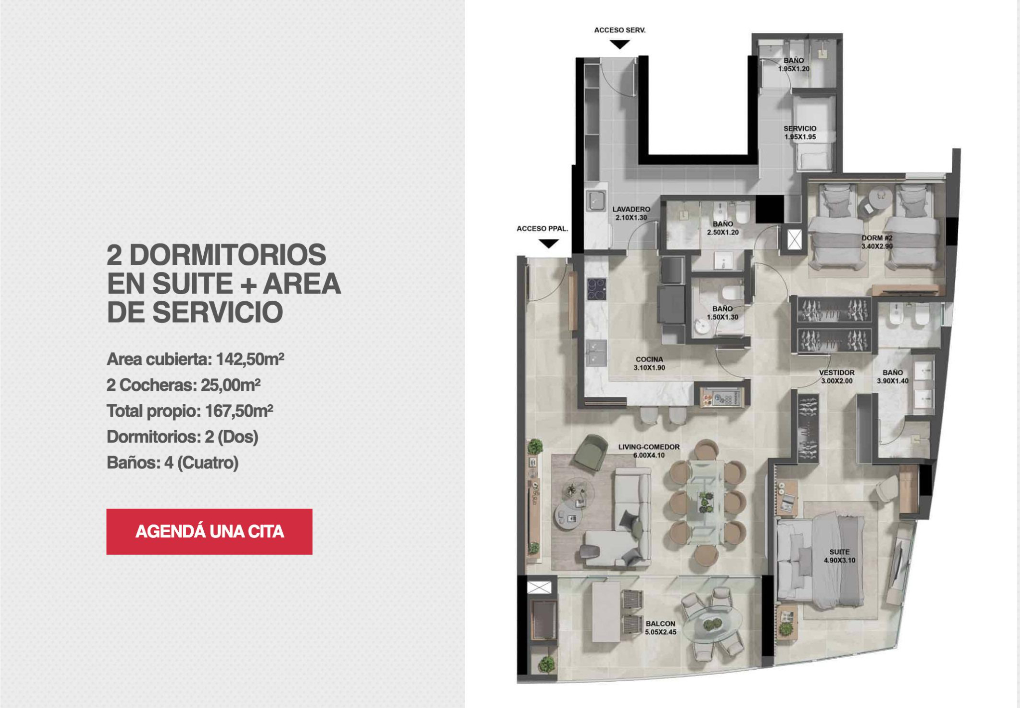Departamento en venta en Santísima Trinidad, Asunción — foto 3