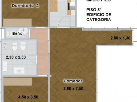 Av Del Libertador Y Uruguay, Edificio De Categoria. Amplisima Planta !