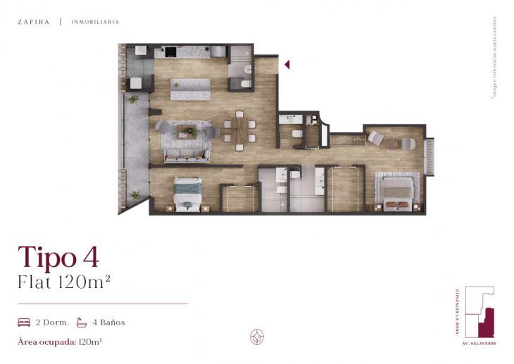 Departamento en venta en San Isidro