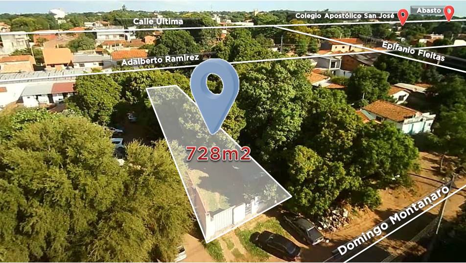 Vendo Amplio Terreno con casa En Barrio San Pablo