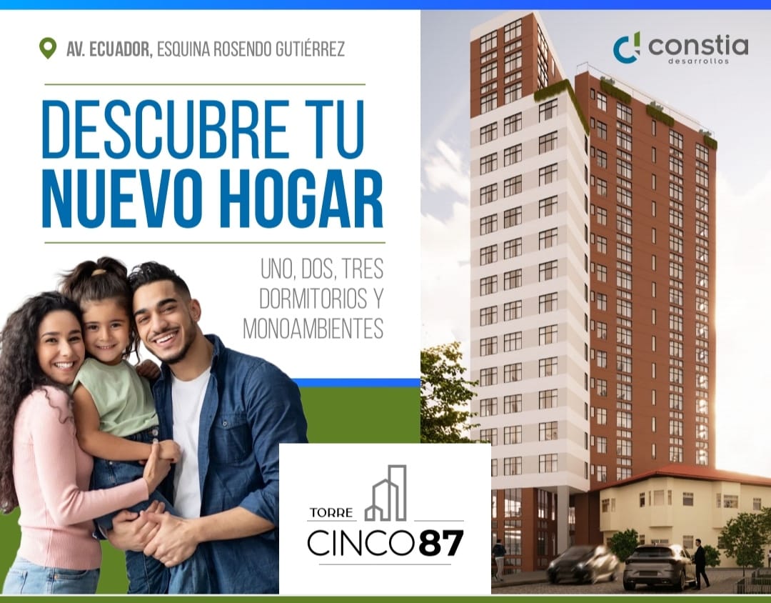 Departamento en venta en Sopocachi
