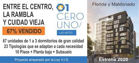 último Apto. De 1 Dorm. C/terraza - Ocupa 2020