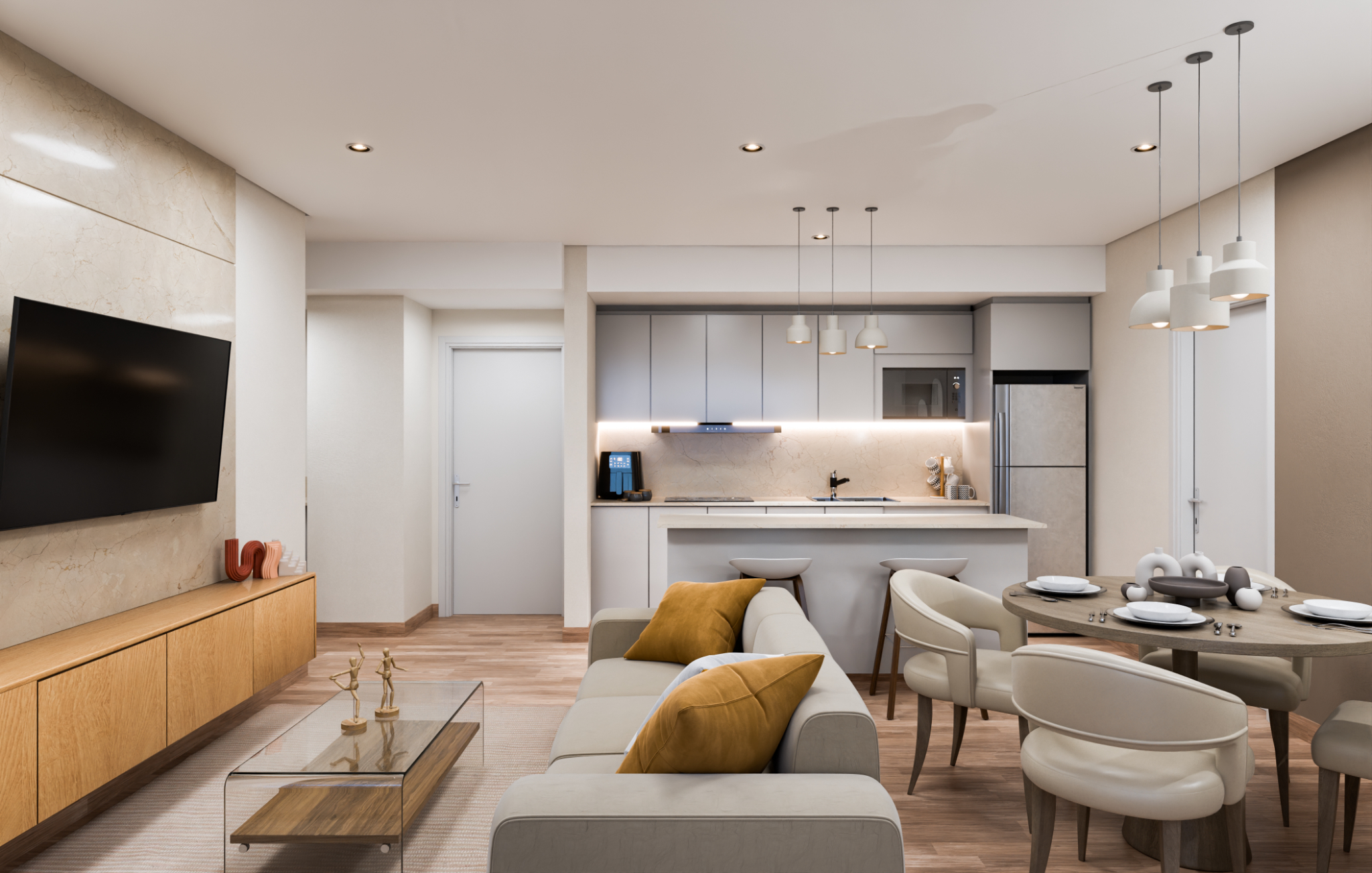 DEPARTAMENTO DE 2 DORMITORIOS EN POZO - TORRE NARCISO LA CUADRITA — foto 2