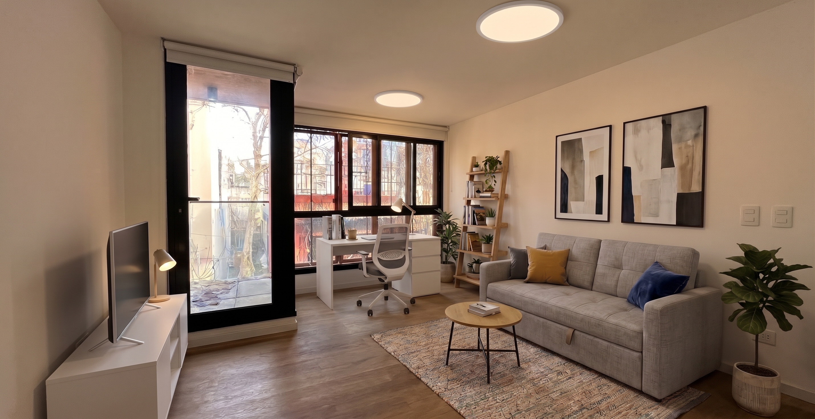Alquiler Monoambiente en Barrio Sur