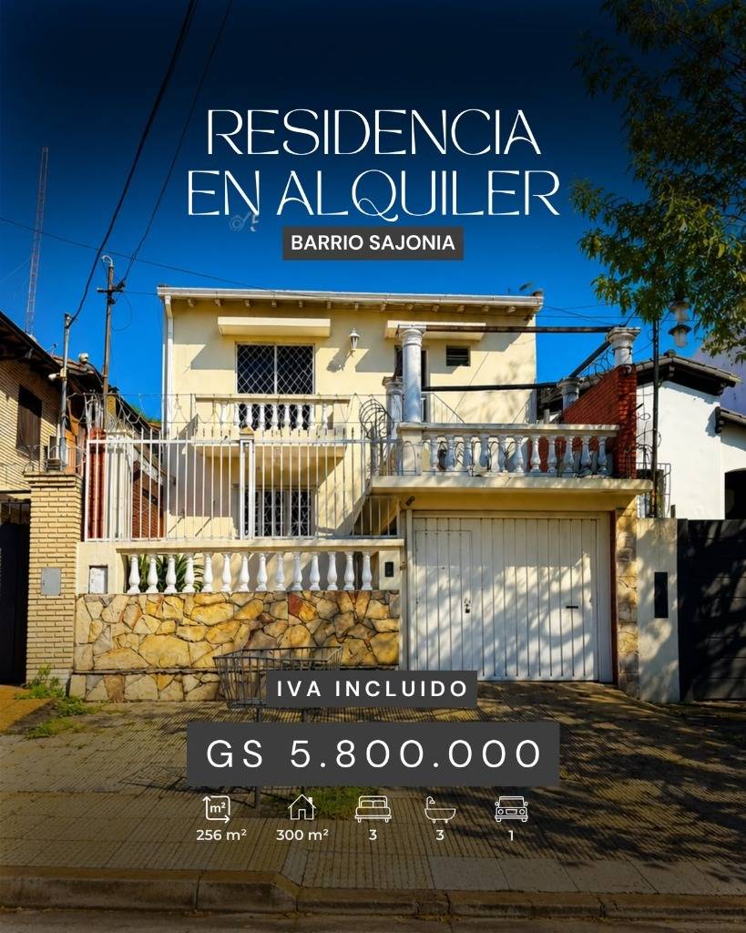 Casa en alquiler en Sajonia