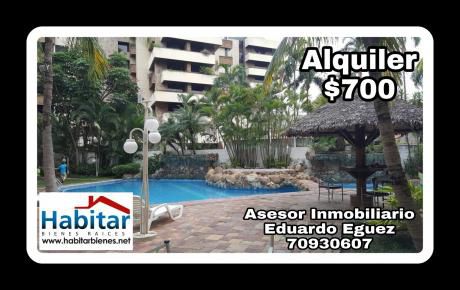 Departamento 1 Dormitorio Amoblado Equipetrol