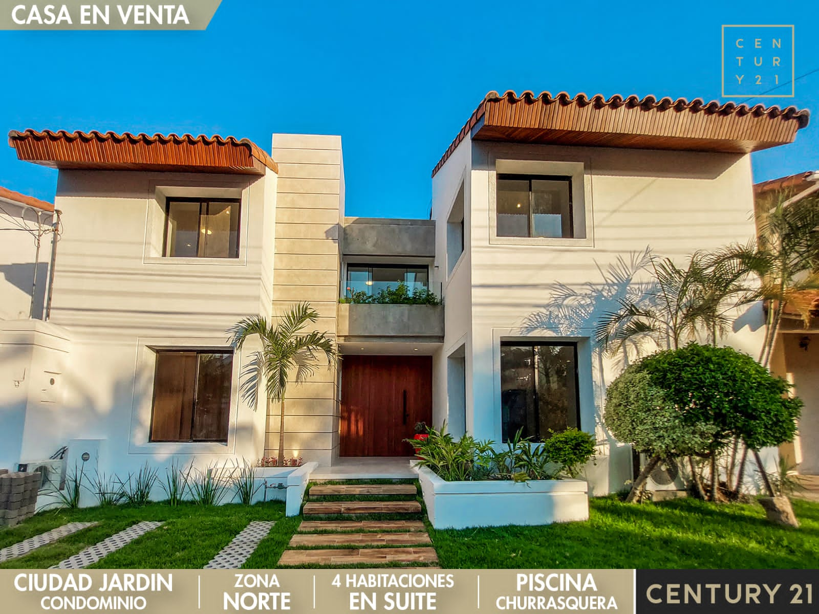 Casa Nueva Y Moderna En Venta Condominio Jardines Del Norte V. Ref. #WAB9F2  