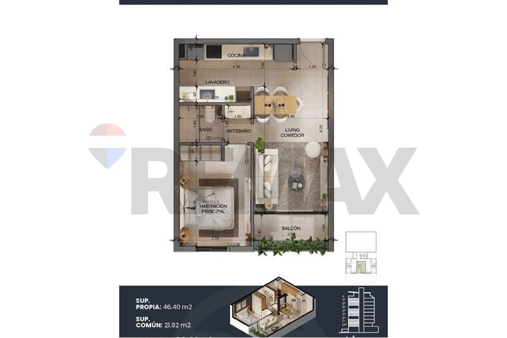 VENDO DEPARTAMENTO EN POZO - EDIFICIO EMERALD — foto 2