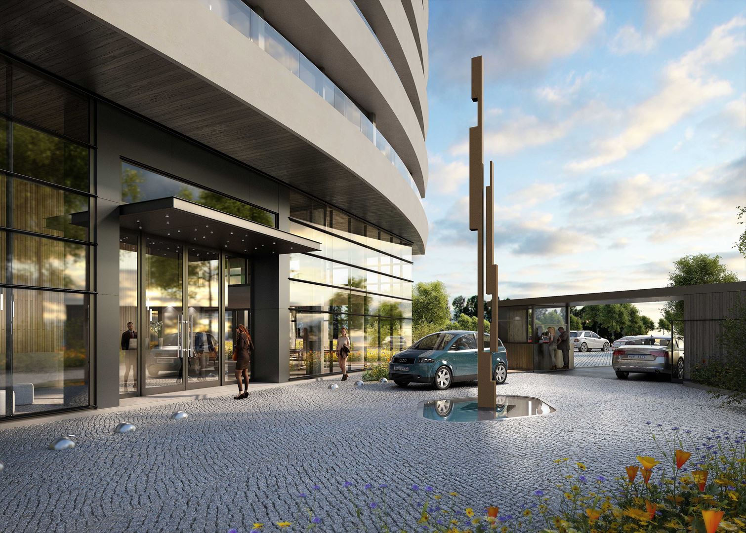 Alquiler apto. 1 dorm. Garage, amenities seguridad 24 hs.
