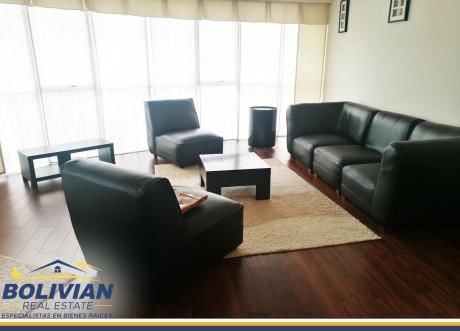 Preciosa Departamento En Alquiler En Calacoto
