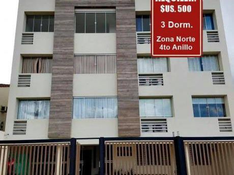 Bonito Dpto., Zona Norte: Av. Radial 27 3er Y 4to Anillo - Edif. Privado