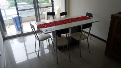 Departamento Amoblado De 2 Dormitorios En Alquiler Zona Oeste